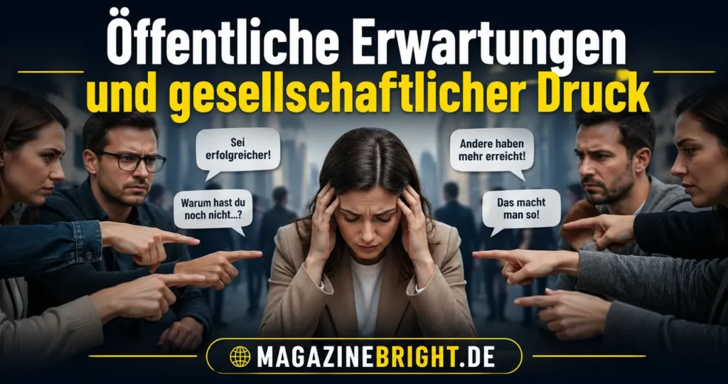 Öffentliche Erwartungen und gesellschaftlicher Druck