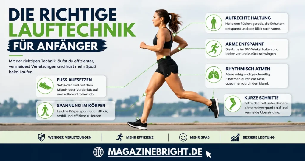 Die richtige Lauftechnik für Anfänger