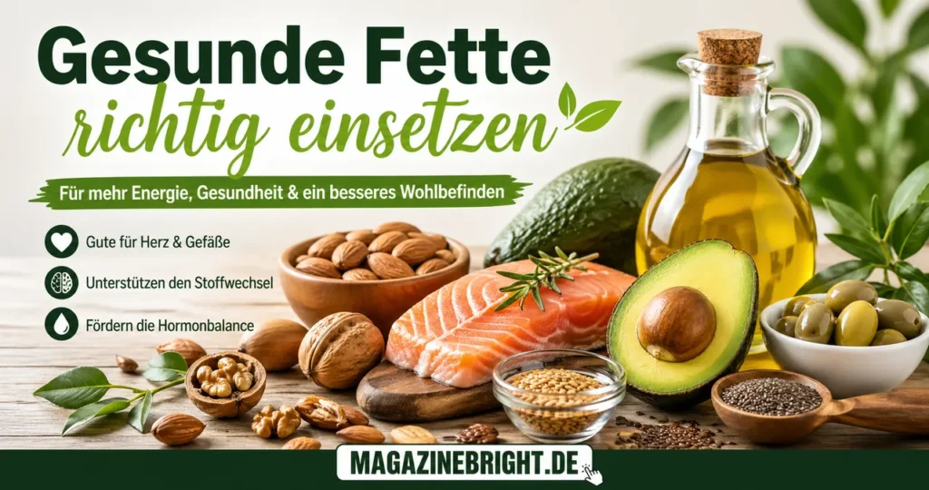 Gesunde Fette richtig einsetzen