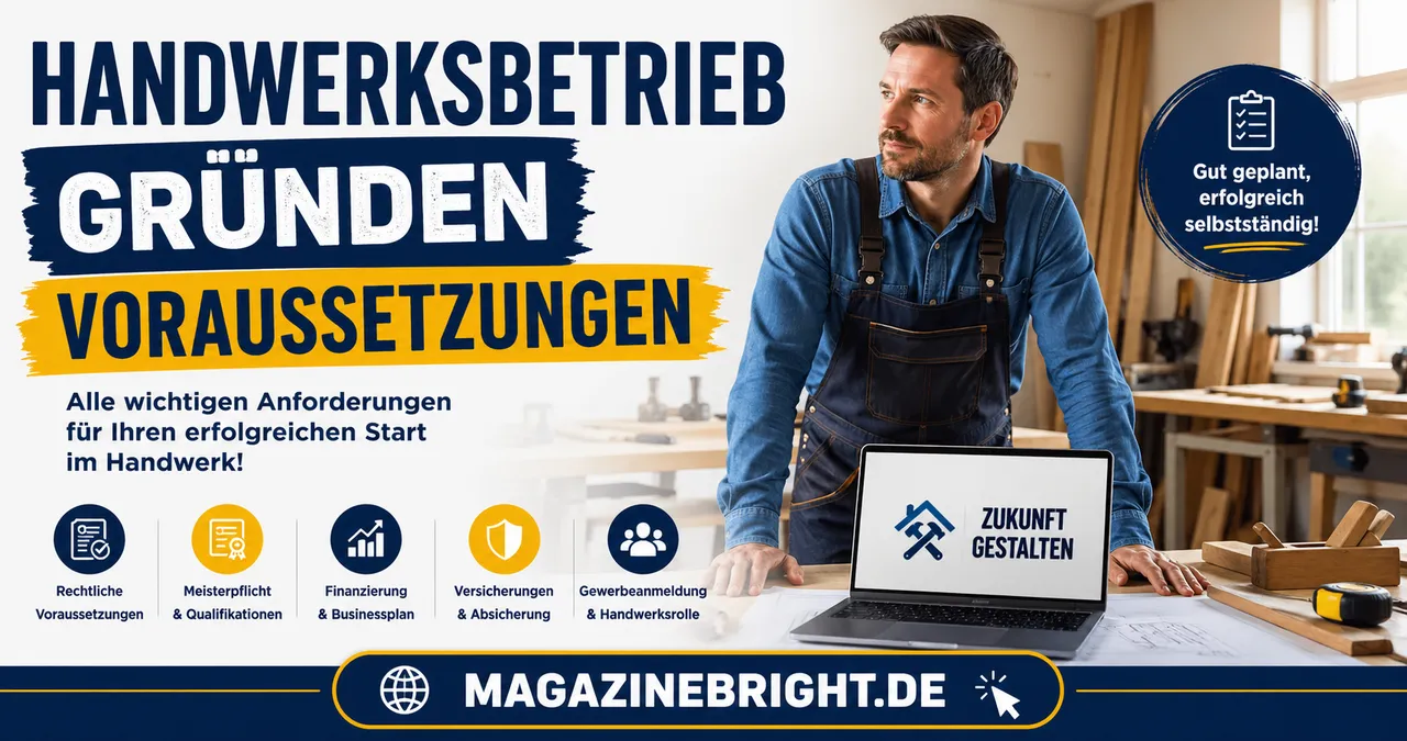 Handwerksbetrieb gründen voraussetzungen: Der umfassende Leitfaden für deinen erfolgreichen Start in die Selbstständigkeit im Handwerk