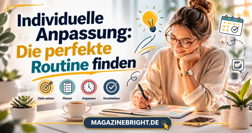 Morgenroutine Tipps produktiv starten: Der ultimative Leitfaden für mehr Fokus, Energie und Erfolg im Alltag 2 Individuelle Anpassung Die perfekte Routine finden