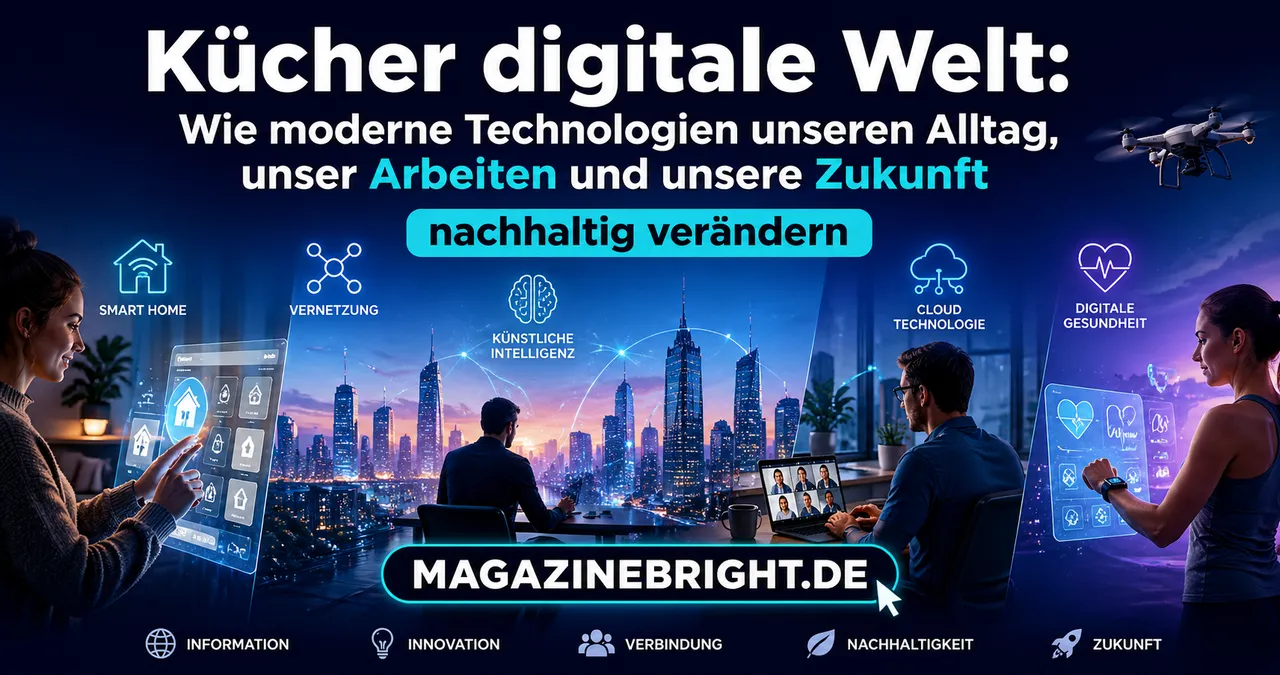 Kücher digitale Welt: Wie moderne Technologien unseren Alltag, unser Arbeiten und unsere Zukunft nachhaltig verändern