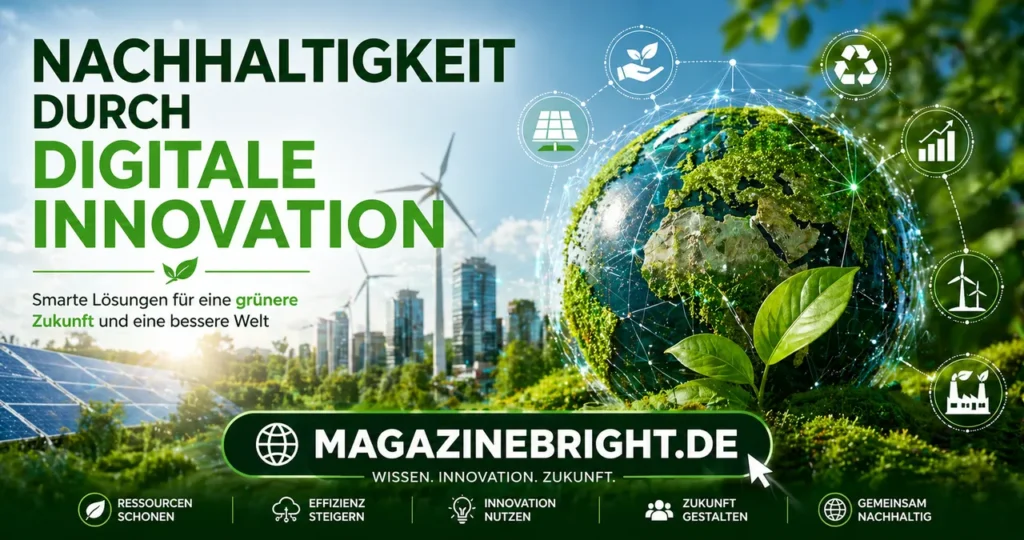 Nachhaltigkeit durch digitale Innovation