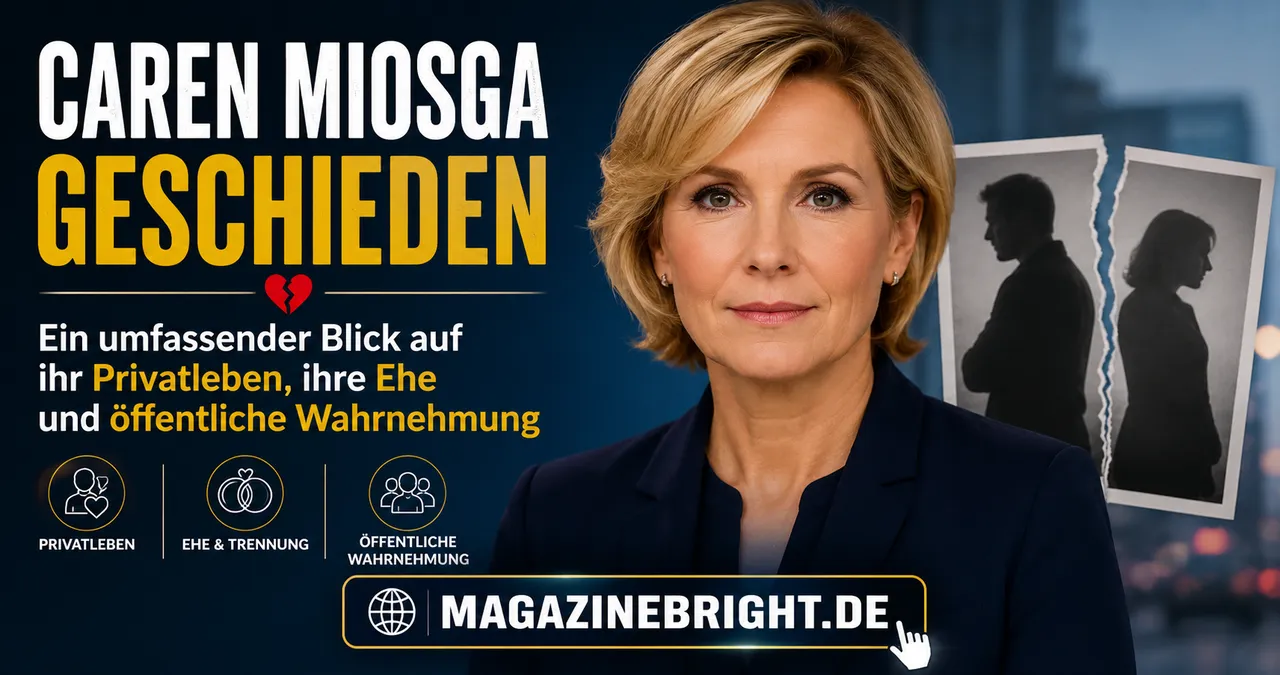 Caren Miosga geschieden
