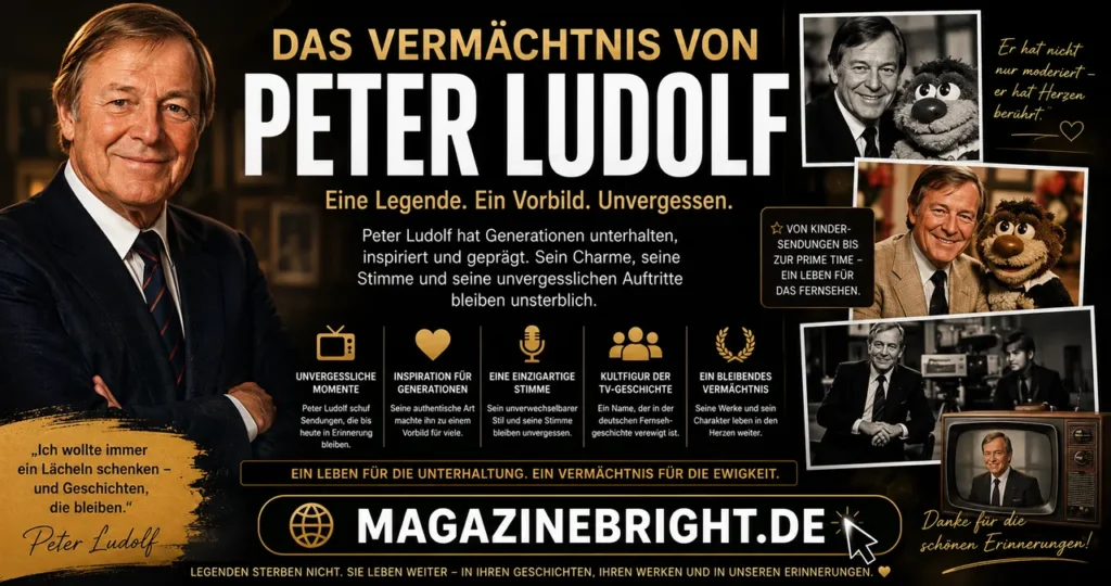 Peter Ludolf Todesursache: Hintergründe, Fakten, Gerüchte und das Vermächtnis einer Kultfigur der deutschen TV-Geschichte 3 Das Vermächtnis von Peter Ludolf