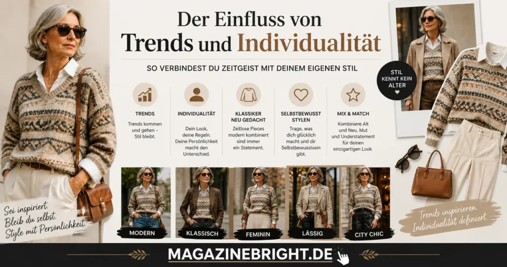 Wie style ich diesen Opa Pulli stilvoll und modern – Der ultimative Guide für zeitgemäße Looks mit Vintage-Charme 3 Der Einfluss von Trends und Individualität