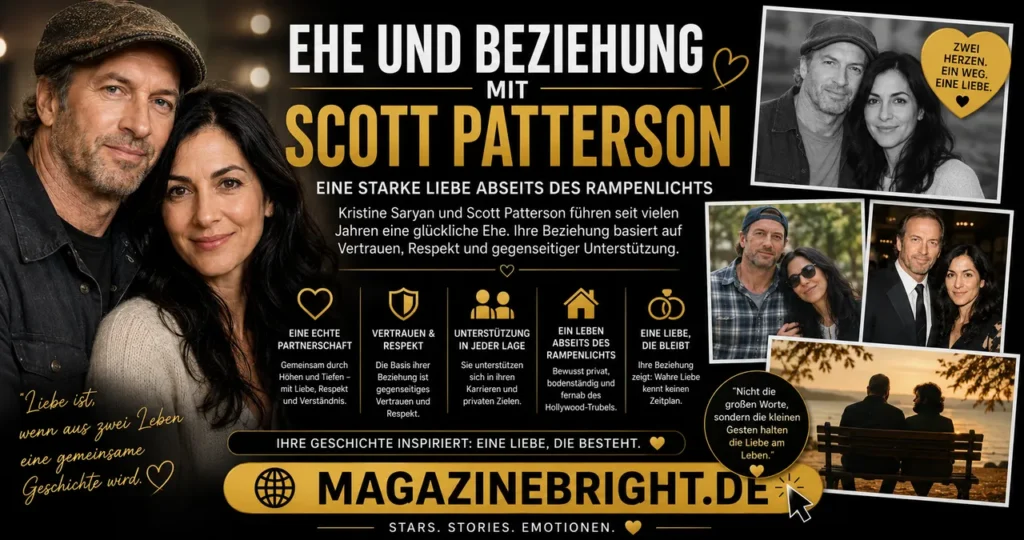 Kristine Saryan: Ein umfassender Blick auf das Leben, die Karriere und die persönliche Geschichte der zurückhaltenden Schauspielerin und Ehefrau von Scott Patterson 2 Ehe und Beziehung mit Scott Patterson