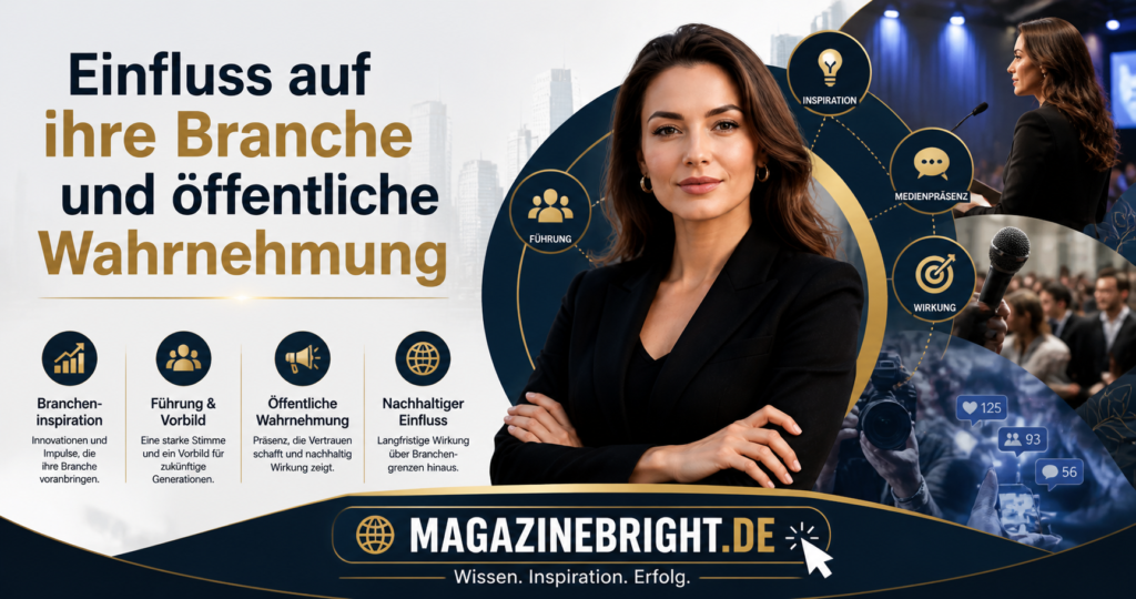 Einfluss auf ihre Branche und öffentliche Wahrnehmung