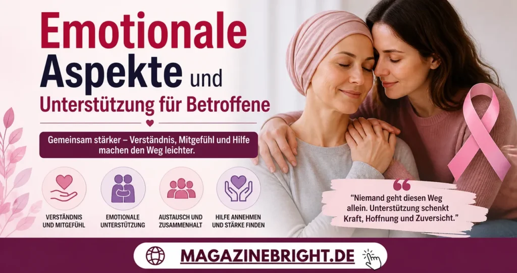 Emotionale Aspekte und Unterstützung für Betroffene
