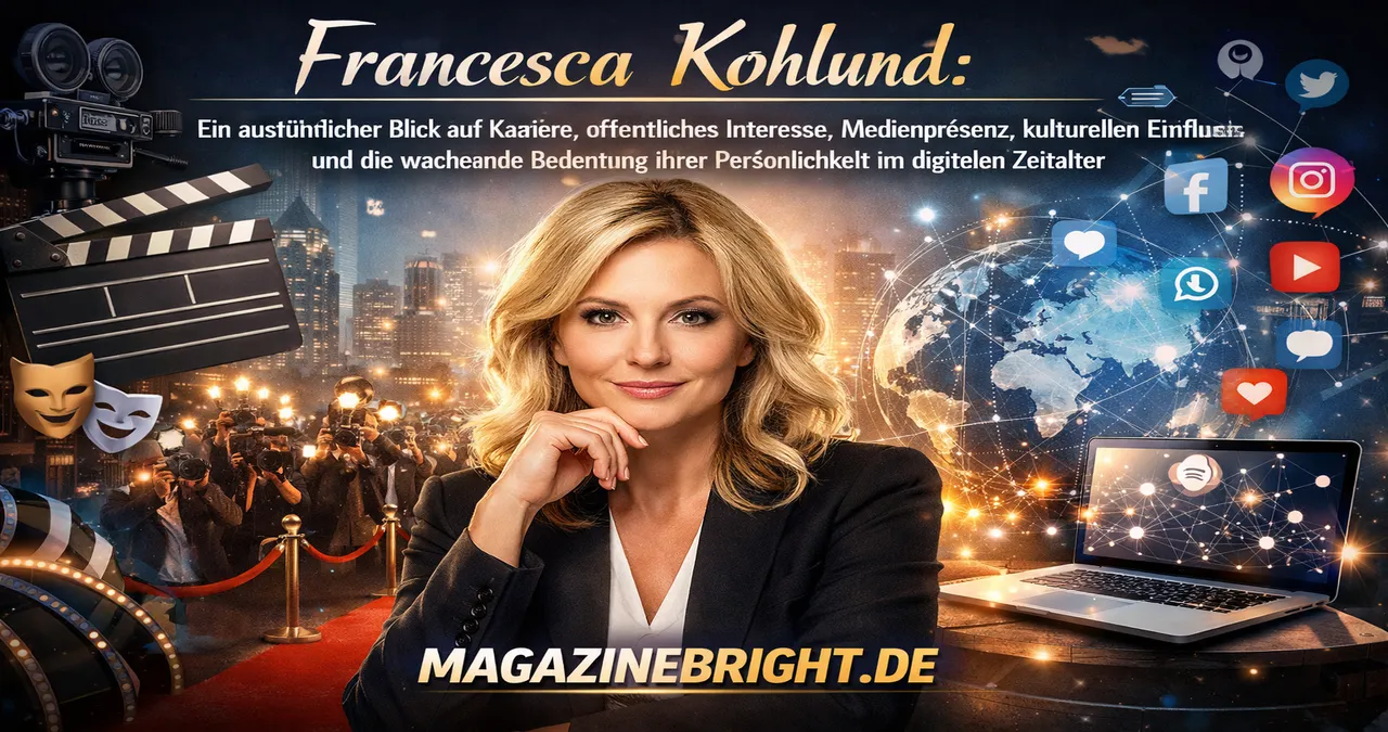 Francesca Kohlund: Ein ausführlicher Blick auf Karriere, öffentliches Interesse, Medienpräsenz, kulturellen Einfluss und die wachsende Bedeutung ihrer Persönlichkeit im digitalen Zeitalter