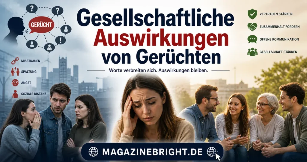 Gesellschaftliche Auswirkungen von Gerüchten