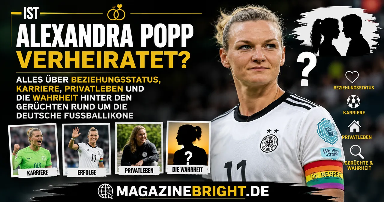 Ist Alexandra Popp verheiratet? Alles über Beziehungsstatus, Karriere, Privatleben und die Wahrheit hinter den Gerüchten rund um die deutsche Fußballikone