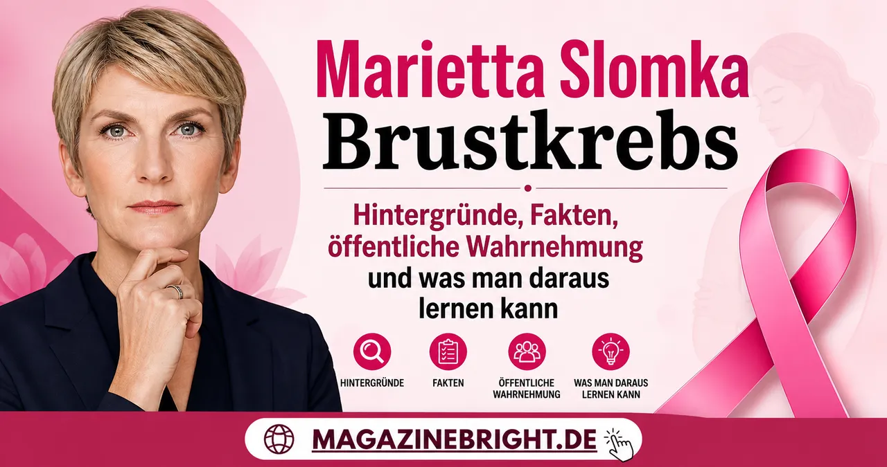 Marietta Slomka Brustkrebs