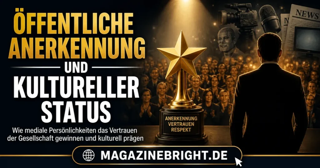 Öffentliche Anerkennung und kultureller Status