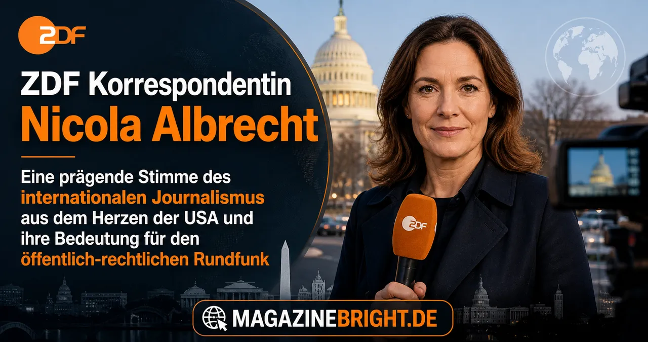 ZDF Korrespondentin Nicola Albrecht